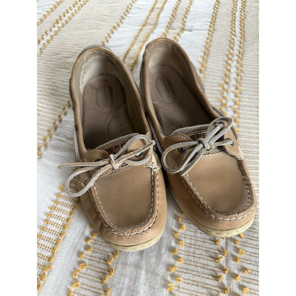 Sperry Top-Sider Women's Angelfish Boat Shoes Color White/White Size 8.5